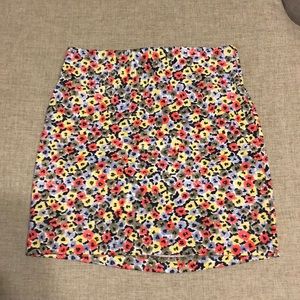 BCBG generation floral skirt